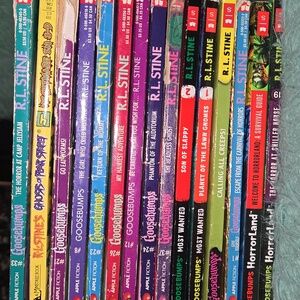 Vtg Goosebumps Book Collection by R.L. Stine 15 Book Bundle